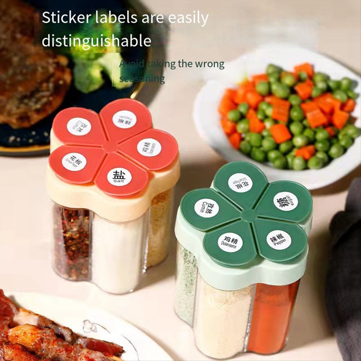 Kitchen Gadgets Popular - 【POPULARNY ZESTAW】 Pojemnik na przyprawy, butelka