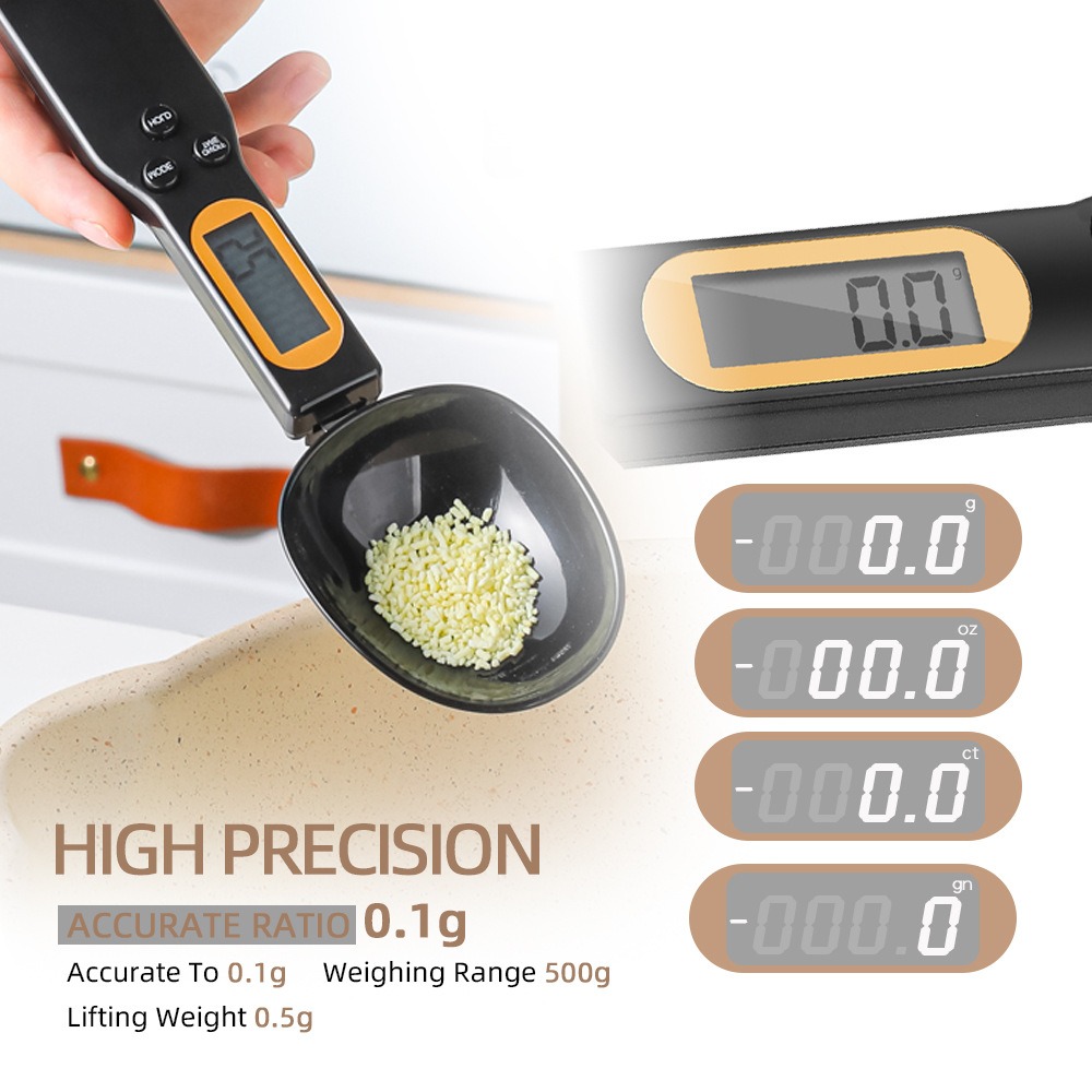 Kitchen Gadgets Under 500 - Cyfrowa łyżka do odmierzania z wyświetlaczem