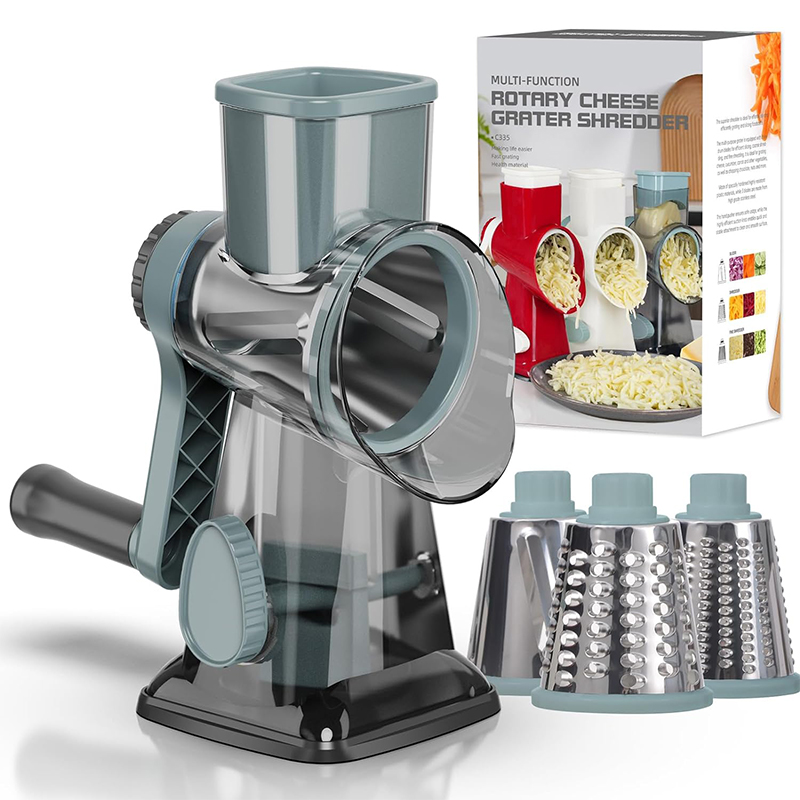 Korean Kitchen Gadgets - LMETJMA 3 w 1 obrotowa tarka
