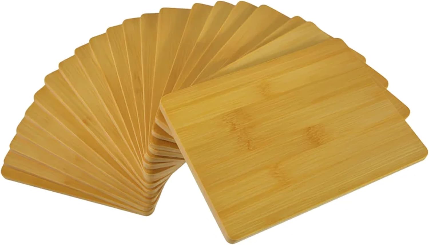 Bamboo Cutting Board - Zestaw 24 sztuk, 20x15 cm, hurtowe,