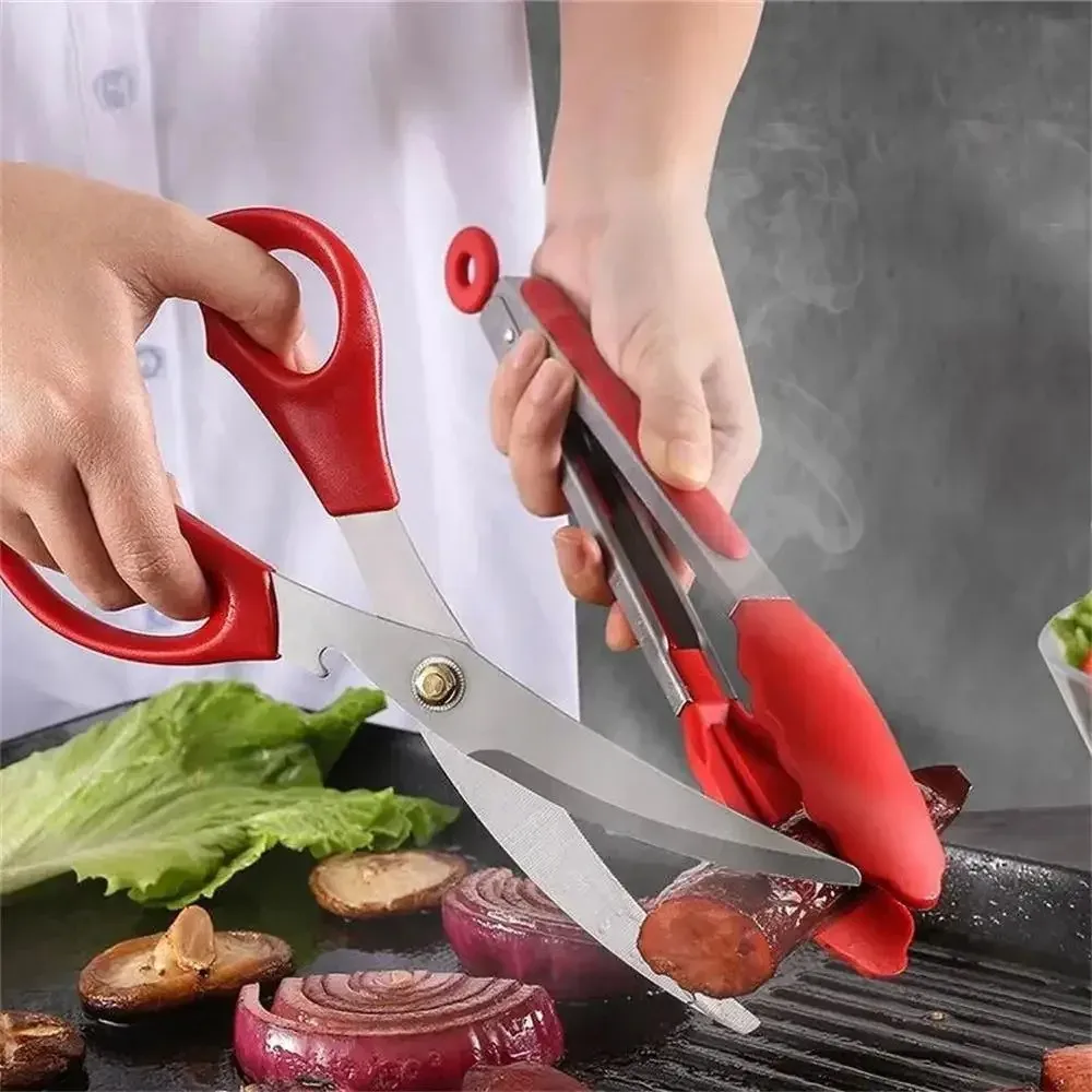 Korean Kitchen Gadgets - Zestaw noży do grilla ze stali