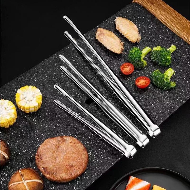 Korean Kitchen Gadgets - Szczypce kuchenne ze stali nierdzewnej do