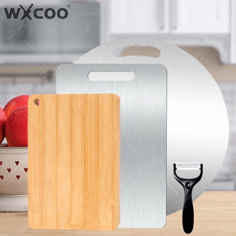 Bamboo Cutting Board - Deska do krojenia dwustronna WXCOO, ze