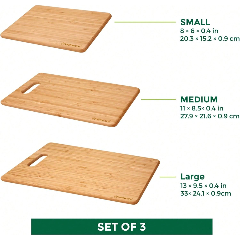 Zestaw bambusowych desek do kr – Bamboo Cutting Board recenzja i cena