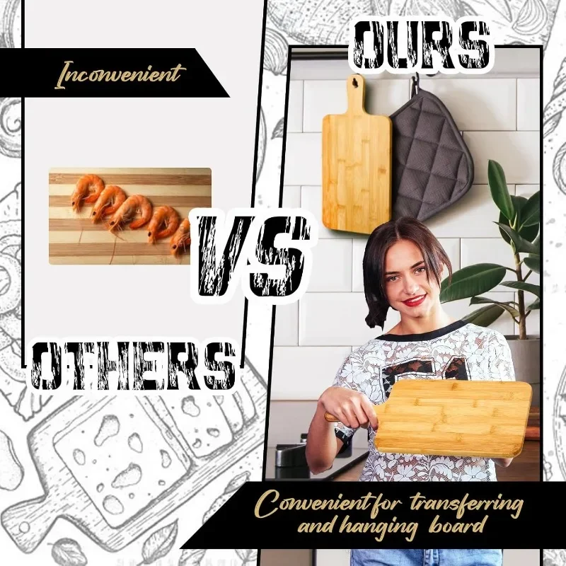 Deska do krojenia z bambusa z  – Bamboo Cutting Board recenzja i cena