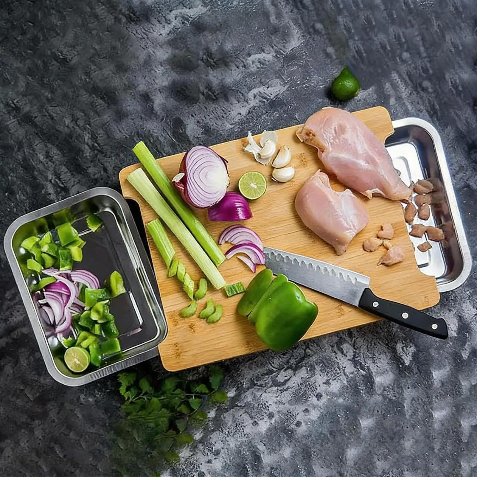 Ekologiczna bambusowa deska do – Bamboo Cutting Board recenzja i cena