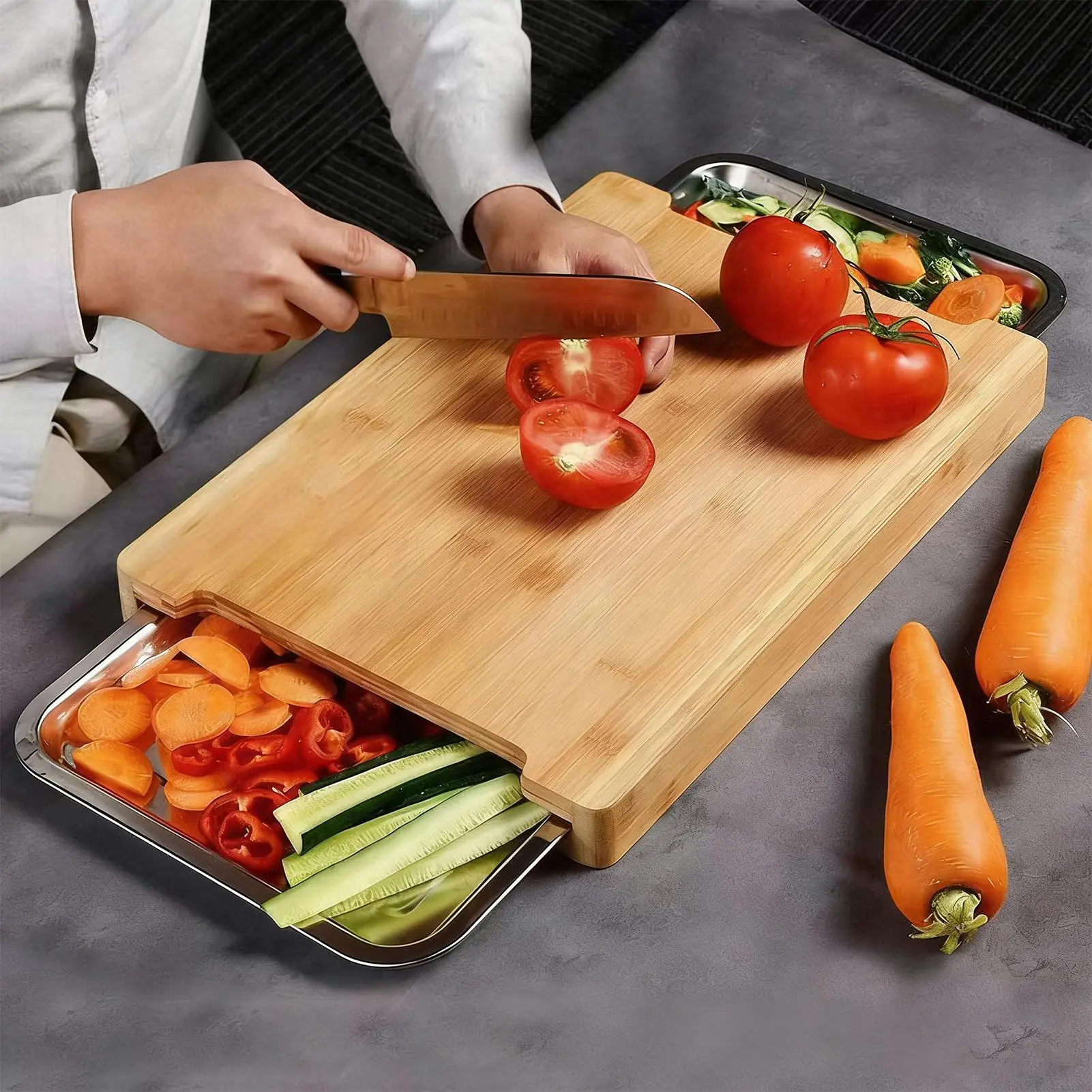 Ekologiczna bambusowa deska do – Bamboo Cutting Board recenzja i cena