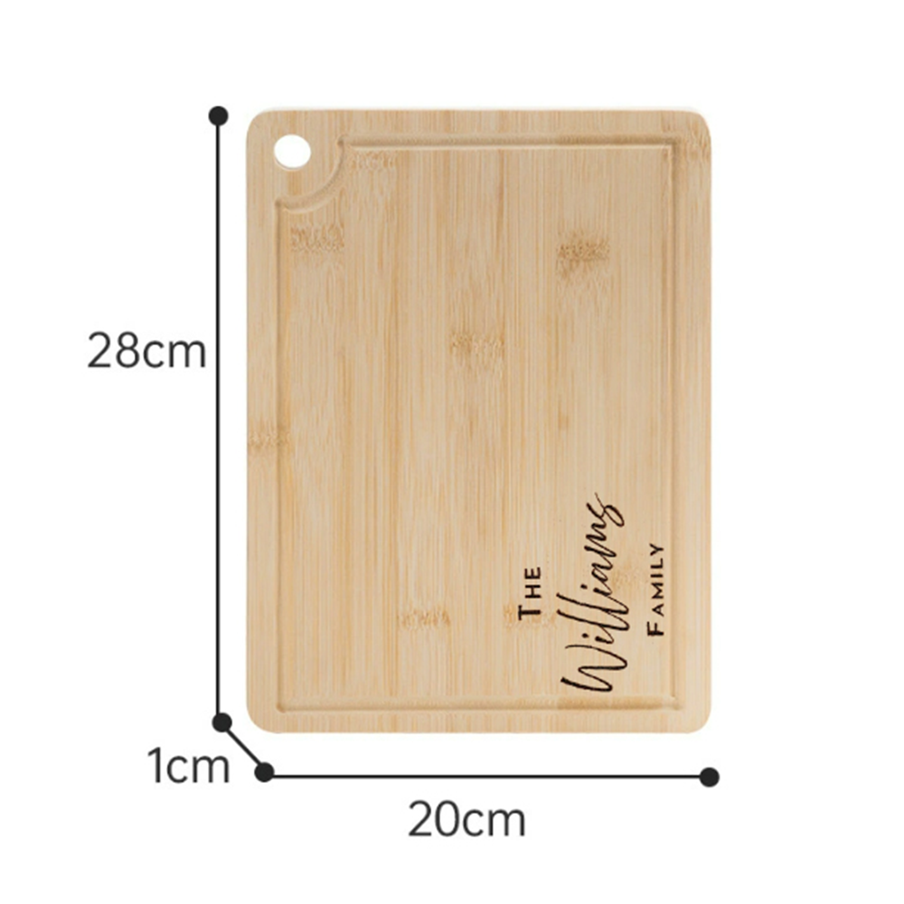 Personalizowana deska do kroje – Bamboo Cutting Board recenzja i cena