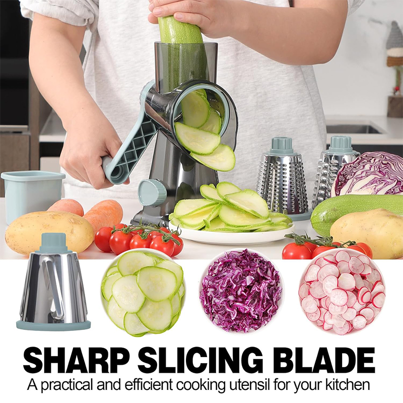LMETJMA 3 w 1 obrotowa tarka d – Korean Kitchen Gadgets recenzja i cena