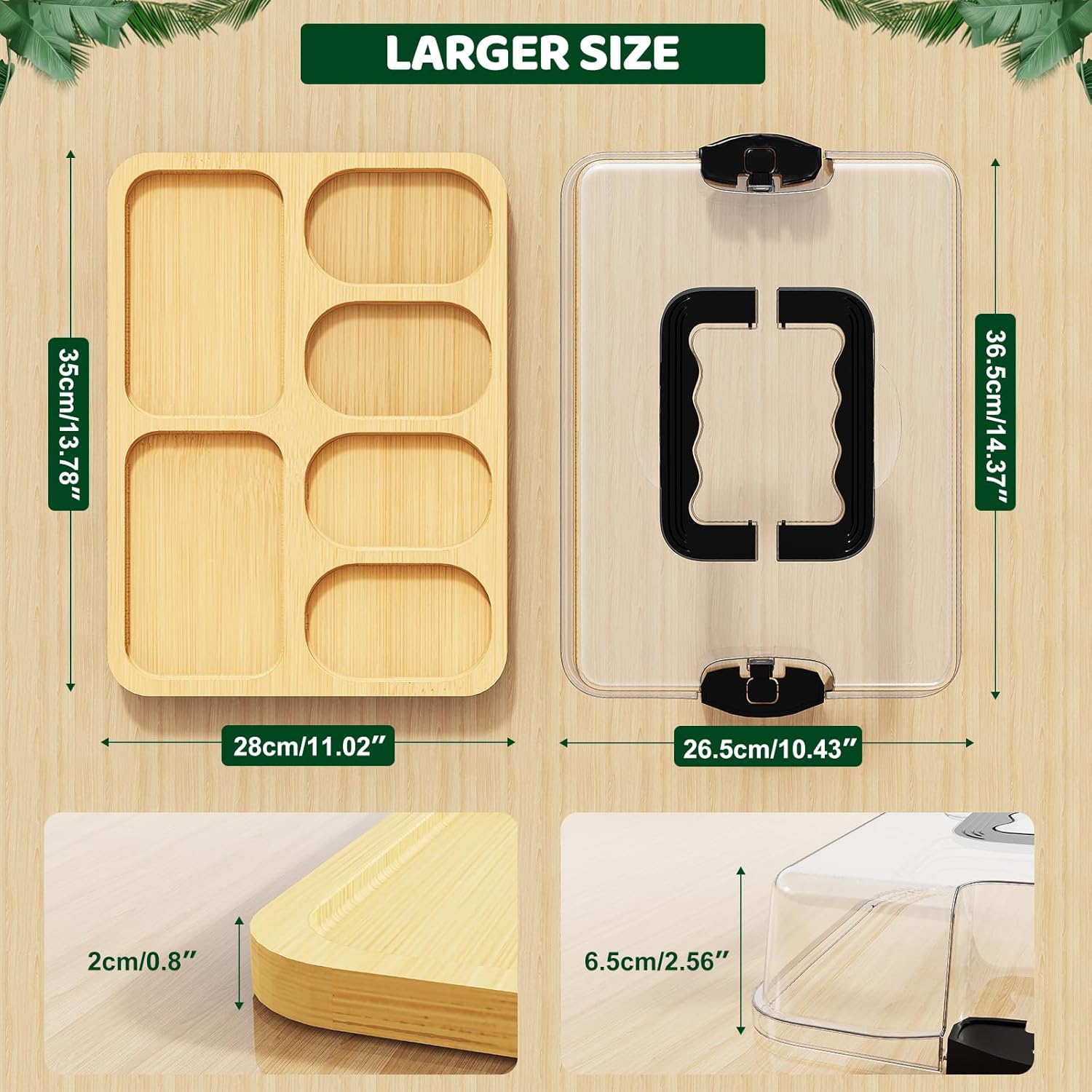 Deska do serów i przekąsek 2w1 – Bamboo Cutting Board recenzja i cena