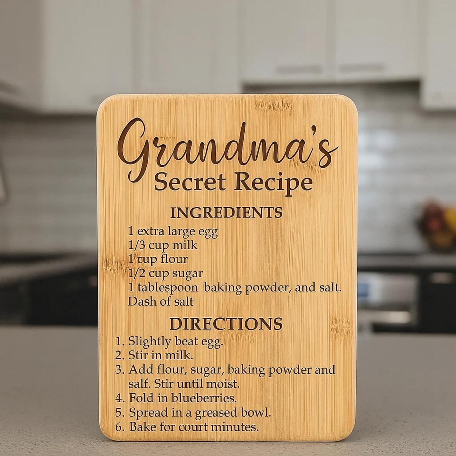 Zestaw 24 sztuk, 20x15 cm, hur – Bamboo Cutting Board recenzja i cena
