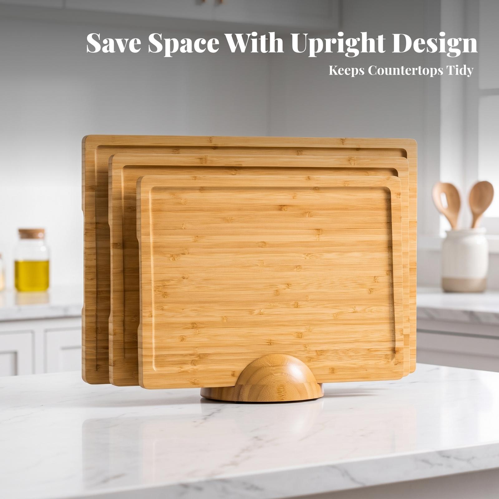 3-częściowy zestaw desek do kr – Bamboo Cutting Board recenzja i cena