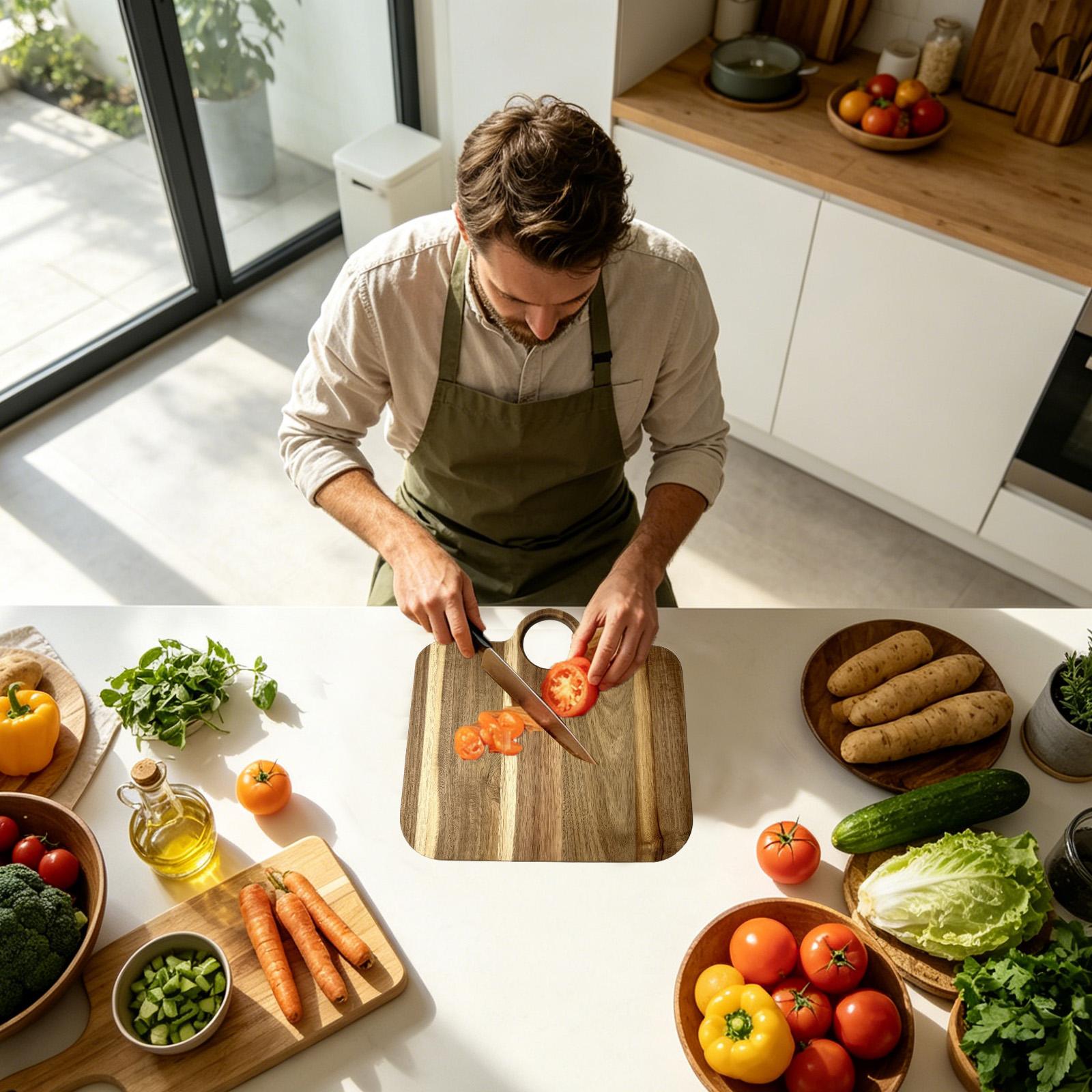 Deska do krojenia w kształcie  – Bamboo Cutting Board recenzja i cena