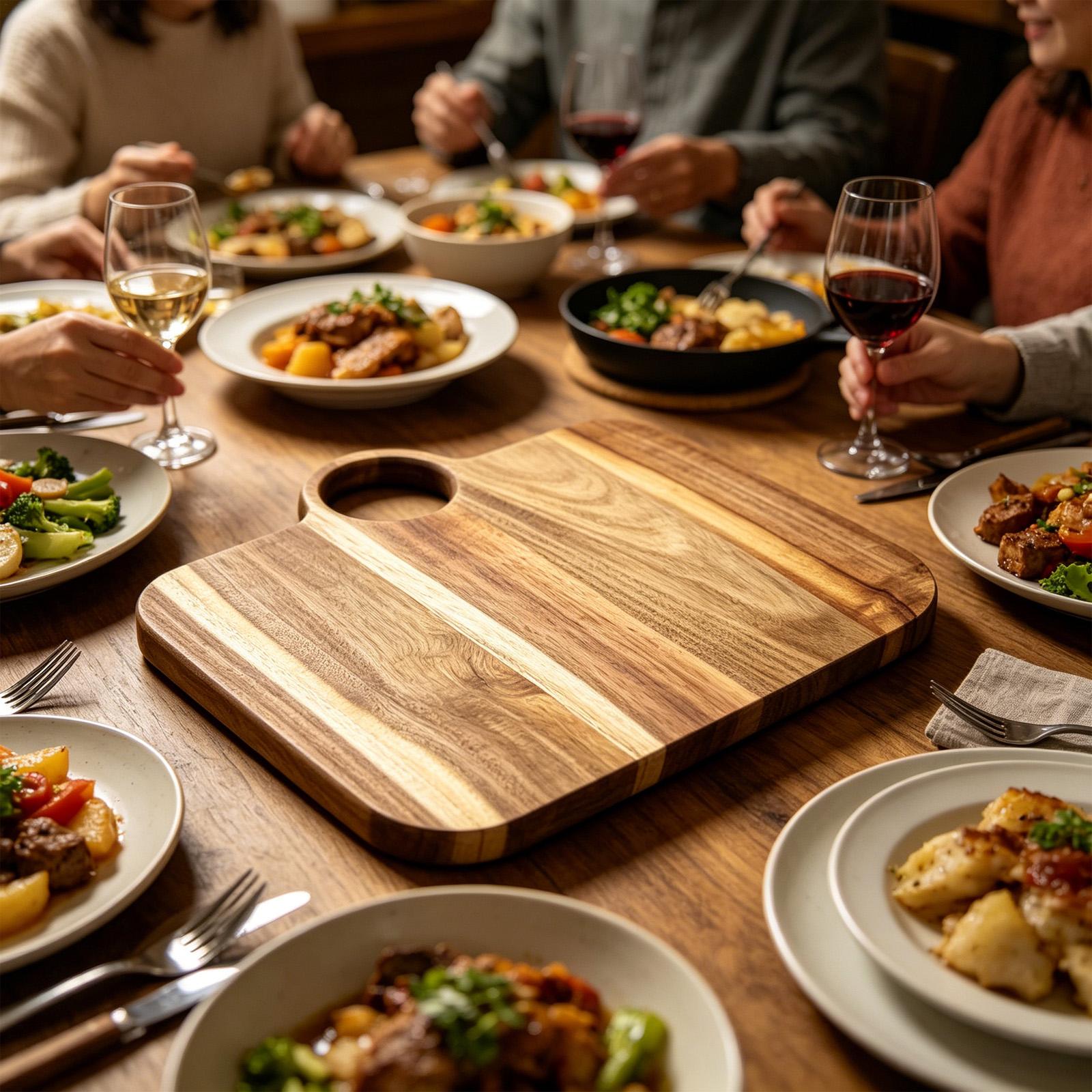 Deska do krojenia w kształcie  – Bamboo Cutting Board recenzja i cena