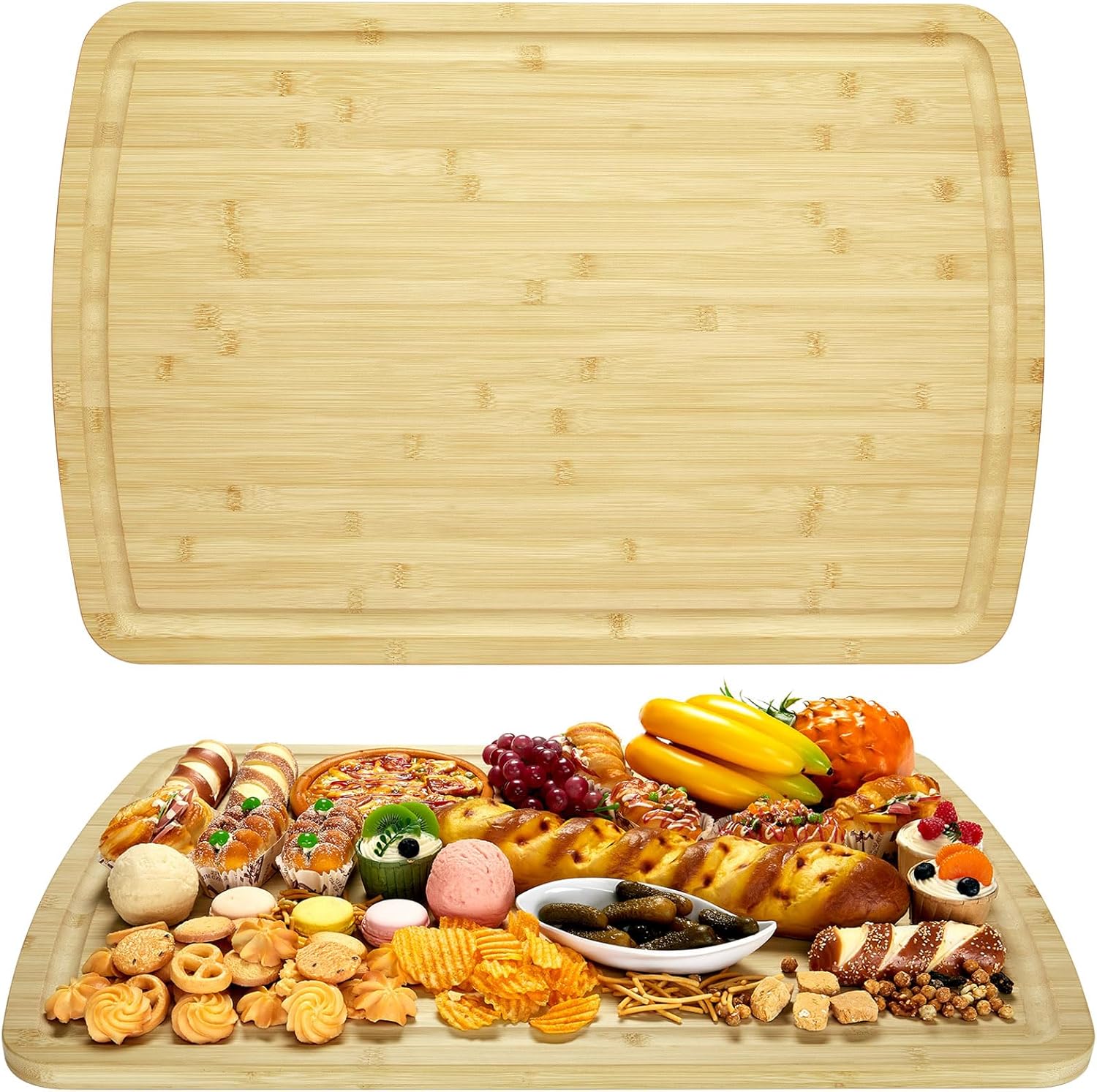 Deski do krojenia z bambusa do – Bamboo Cutting Board recenzja i cena