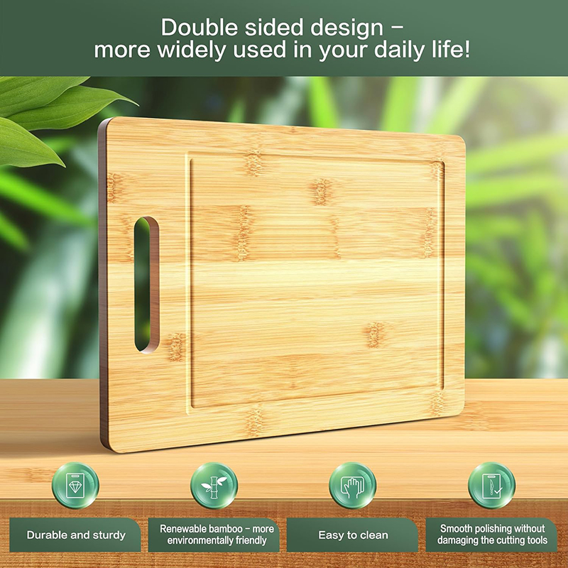 Drewniana deska do krojenia De – Bamboo Cutting Board recenzja i cena