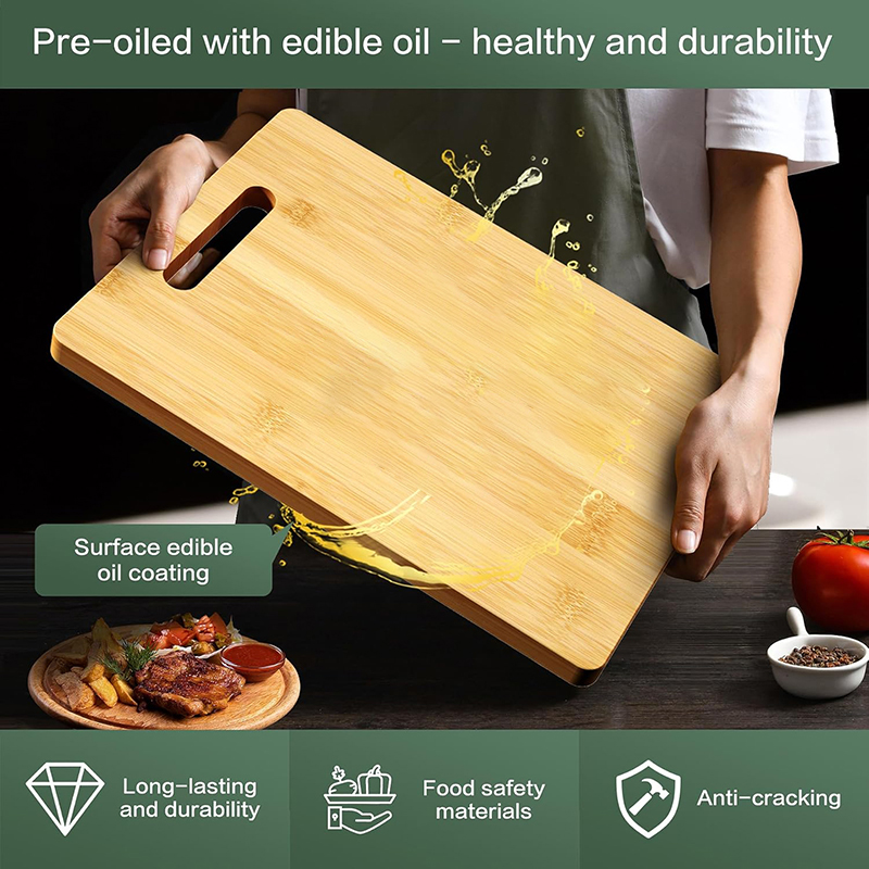 Drewniana deska do krojenia De – Bamboo Cutting Board recenzja i cena